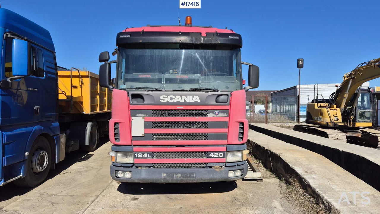 Tractor SCANIA 124L 420KM (2003) + BERGER tipper semi-trailer (2007) - Trekker, Kipper oplegger: afbeelding 3 Tractor SCANIA 124L 420KM (2003) + BERGER tipper semi-trailer (2007) - Trekker, Kipper oplegger: afbeelding 3