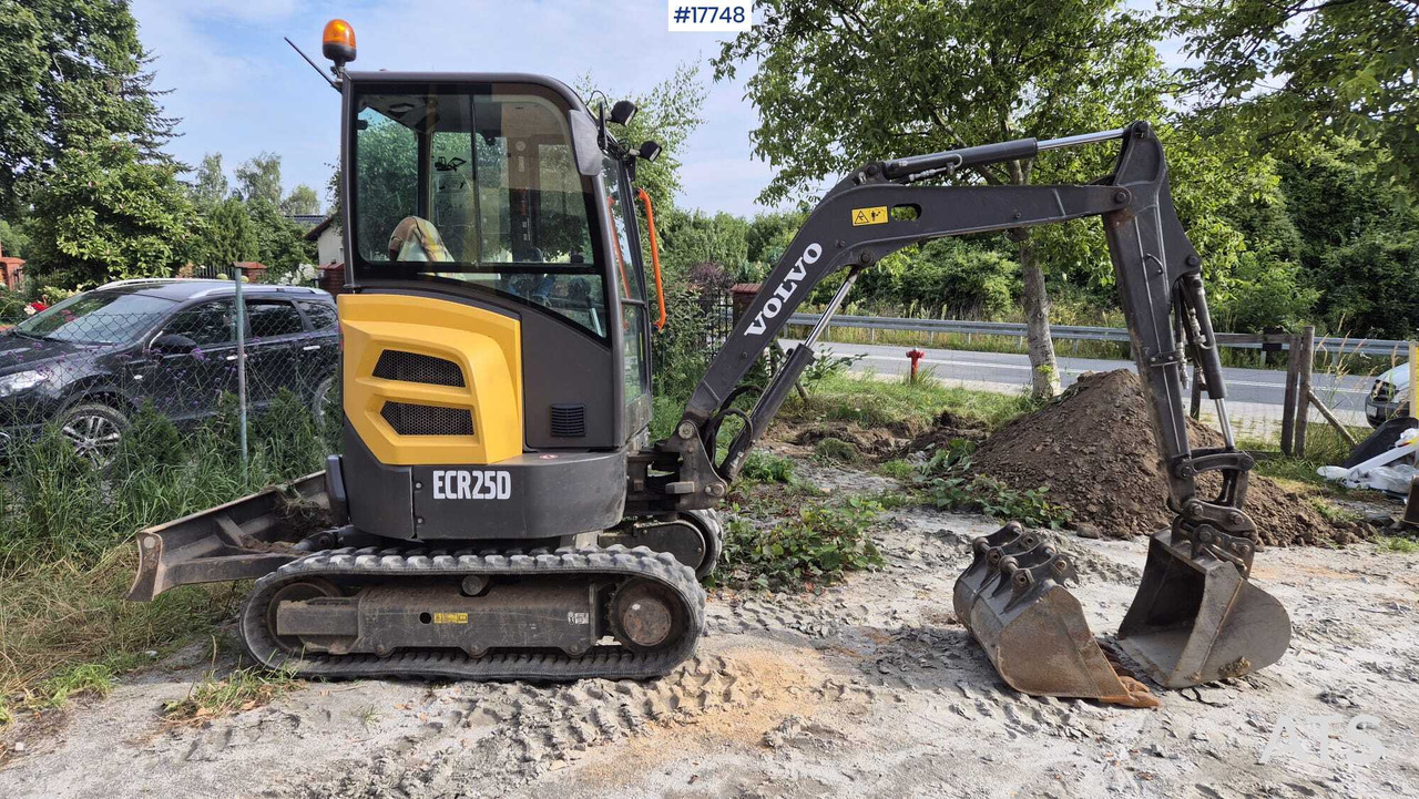 VOLVO ECR25D Mini Crawler Excavator (2021) - Minigraafmachine: afbeelding 1 VOLVO ECR25D Mini Crawler Excavator (2021) - Minigraafmachine: afbeelding 1
