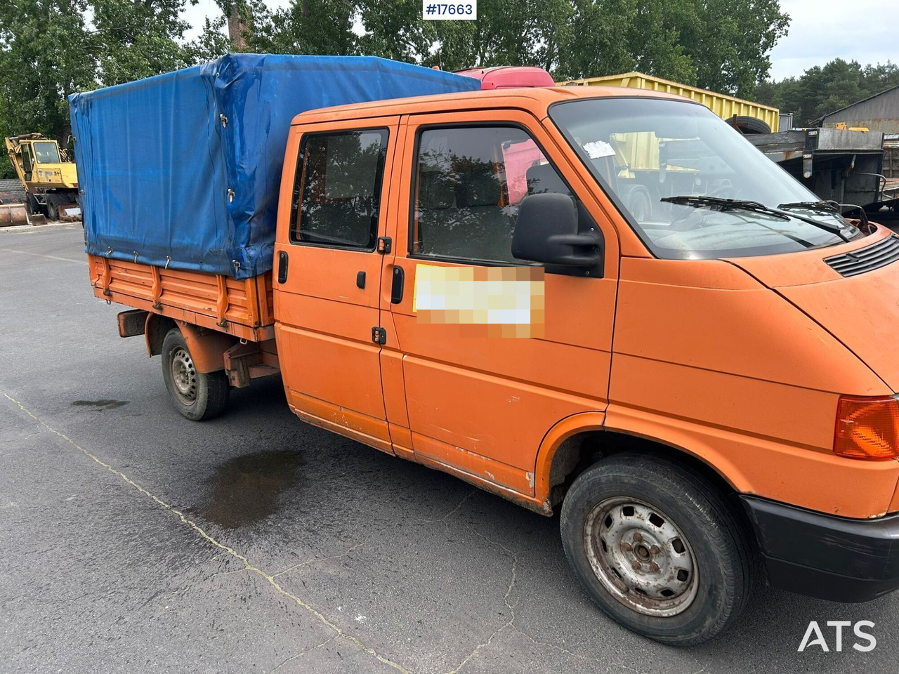 Volkswagen Transporter 1.9D double cab with box body (1992) - Schuifzeilen bestelwagen, Bestelwagen met dubbele cabine: afbeelding 5 Volkswagen Transporter 1.9D double cab with box body (1992) - Schuifzeilen bestelwagen, Bestelwagen met dubbele cabine: afbeelding 5