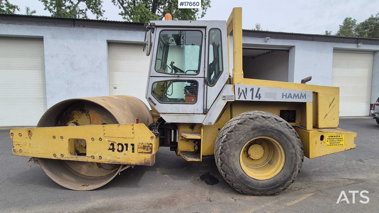 Walec HAMM 4011D (1996) - Schapenpootwals/ Grondverdichter: afbeelding 1 Walec HAMM 4011D (1996) - Schapenpootwals/ Grondverdichter: afbeelding 1