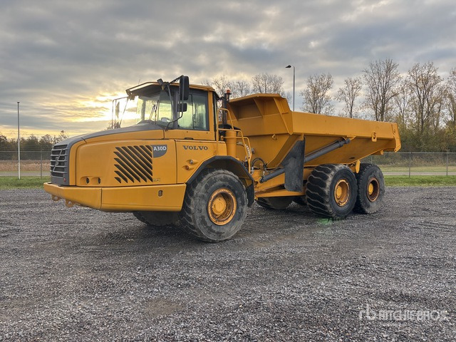 2007 Volvo A30D Articulated Dump Truck - Kiepwagen met knikbesturing: afbeelding 1 2007 Volvo A30D Articulated Dump Truck - Kiepwagen met knikbesturing: afbeelding 1