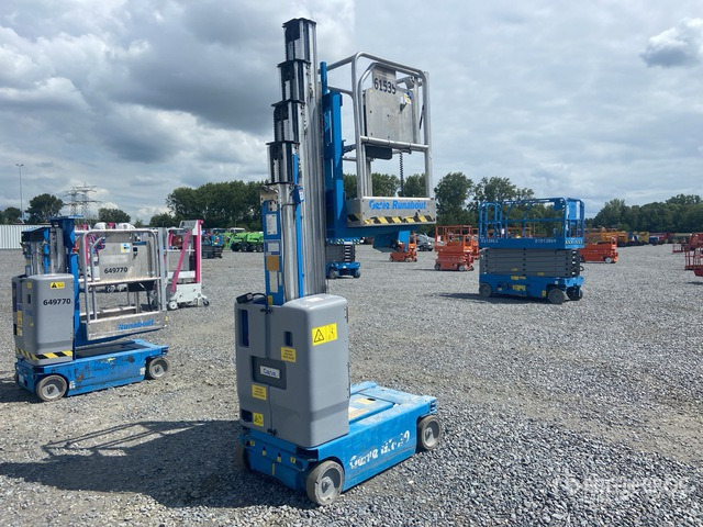 2008 Genie GR20 Vertical Mast Lift - Verticale masthoogwerker: afbeelding 1 2008 Genie GR20 Vertical Mast Lift - Verticale masthoogwerker: afbeelding 1