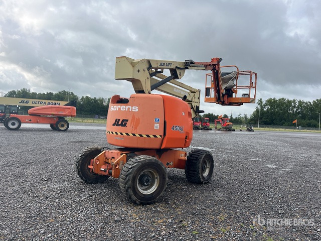 2008 JLG 450AJ 4WD Diesel Articulating Boom Lift - Knikarmhoogwerker: afbeelding 1 2008 JLG 450AJ 4WD Diesel Articulating Boom Lift - Knikarmhoogwerker: afbeelding 1
