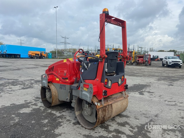 2010 Hamm HD12VV Dubbele trommelwals - Asfaltwals: afbeelding 3 2010 Hamm HD12VV Dubbele trommelwals - Asfaltwals: afbeelding 3