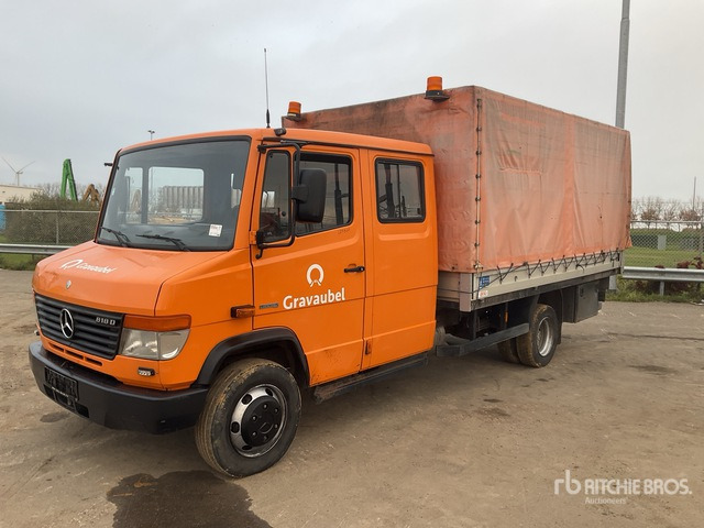 2010 Mercedes-Benz Vario 818DE 4x2 Service Truck - Schuifzeilen bestelwagen, Bestelwagen met dubbele cabine: afbeelding 2 2010 Mercedes-Benz Vario 818DE 4x2 Service Truck - Schuifzeilen bestelwagen, Bestelwagen met dubbele cabine: afbeelding 2