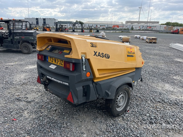 2012 Atlas Copco XAS97DD PE Air Compressor - Luchtcompressor: afbeelding 3 2012 Atlas Copco XAS97DD PE Air Compressor - Luchtcompressor: afbeelding 3