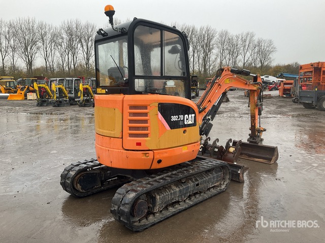 2012 Cat 302.7D Mini Excavator: <6.6t - Minigraafmachine: afbeelding 3 2012 Cat 302.7D Mini Excavator: <6.6t - Minigraafmachine: afbeelding 3