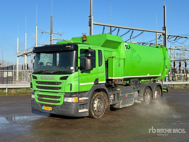 2013 Scania P310 6x2 Side Loader Waste Collection Truck - Vuilniswagen: afbeelding 1 2013 Scania P310 6x2 Side Loader Waste Collection Truck - Vuilniswagen: afbeelding 1