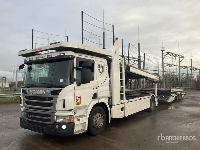2015 Scania P410 4x2 Sleeper Car Carrier Truck - Autovrachtwagen vrachtwagen: afbeelding 1 2015 Scania P410 4x2 Sleeper Car Carrier Truck - Autovrachtwagen vrachtwagen: afbeelding 1
