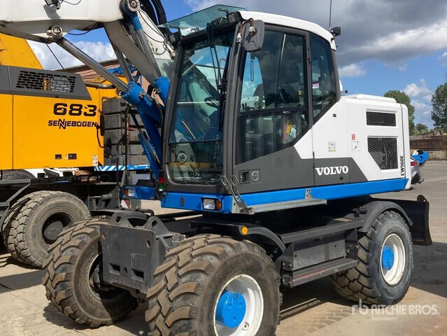 2017 Volvo EW160E Wheel Excavator - Mobiele graafmachine: afbeelding 1 2017 Volvo EW160E Wheel Excavator - Mobiele graafmachine: afbeelding 1