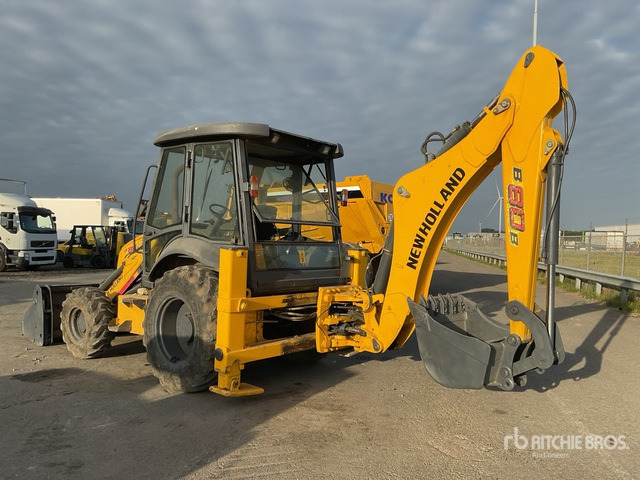 2018 New Holland B80B-SS 4x4 Backhoe Loader - Klepelmaaier/ Mulcher: afbeelding 3 2018 New Holland B80B-SS 4x4 Backhoe Loader - Klepelmaaier/ Mulcher: afbeelding 3