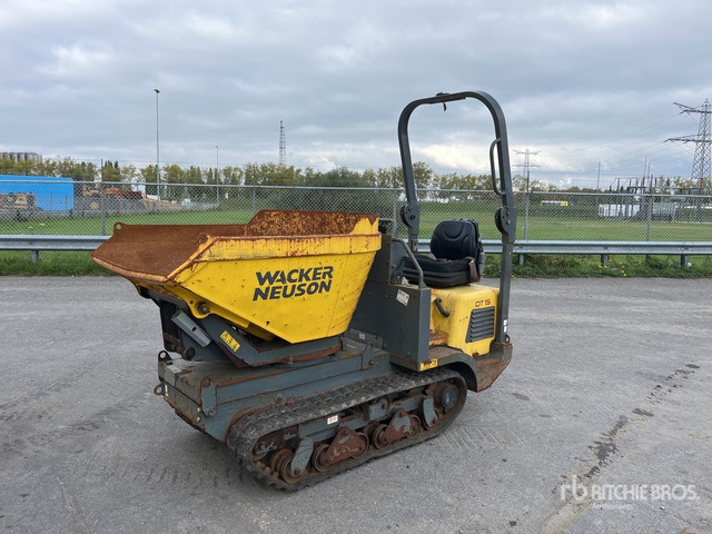 2018 Wacker Neuson DT15 Stand-On Swivel Mini Crawler Dumper - Rupsdumper: afbeelding 1 2018 Wacker Neuson DT15 Stand-On Swivel Mini Crawler Dumper - Rupsdumper: afbeelding 1