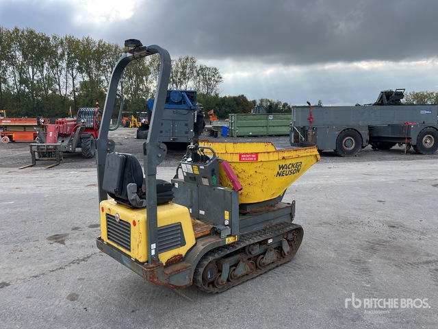 2018 Wacker Neuson DT15 Stand-On Swivel Mini Crawler Dumper - Rupsdumper: afbeelding 4 2018 Wacker Neuson DT15 Stand-On Swivel Mini Crawler Dumper - Rupsdumper: afbeelding 4