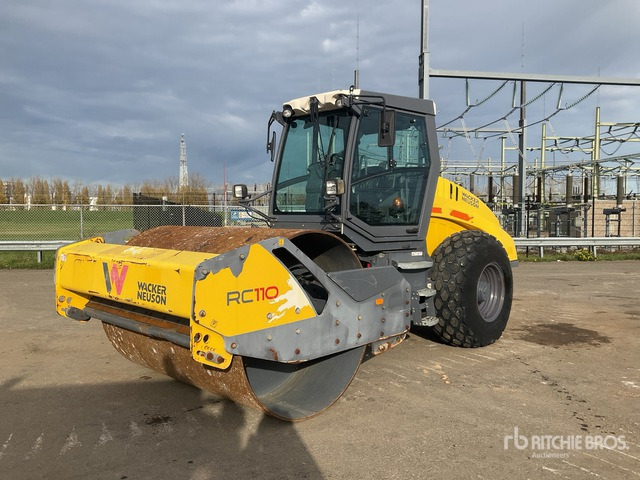 2019 Wacker Neuson RC-110 Gladde trommelpers - Schapenpootwals/ Grondverdichter: afbeelding 1 2019 Wacker Neuson RC-110 Gladde trommelpers - Schapenpootwals/ Grondverdichter: afbeelding 1