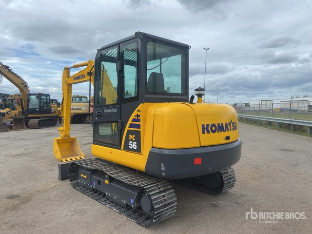 2022 Komatsu PC56-7 Mini Excavator: <6.6t - Minigraafmachine: afbeelding 4 2022 Komatsu PC56-7 Mini Excavator: <6.6t - Minigraafmachine: afbeelding 4
