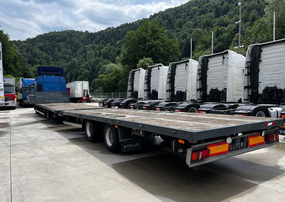 Vrachtwagen met open laadbak MAN TGM 12.240 // 2008 Rok // Euro 5 // + Przyczepa Konar 2 osie // 7.7+7.7 //: afbeelding 11