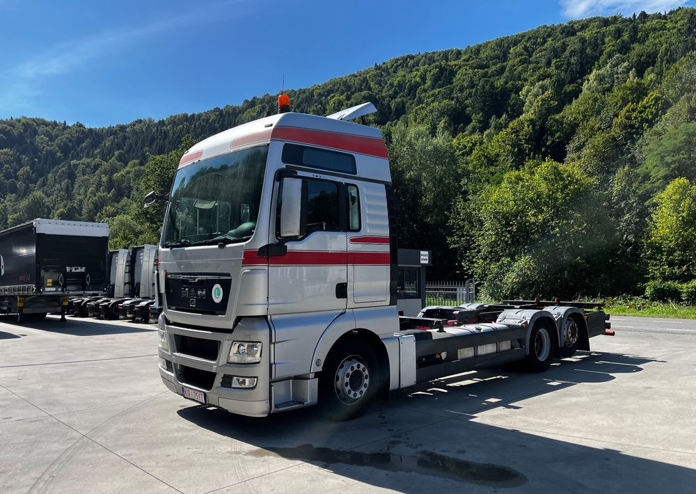 MAN TGX 18.480 // Euro 5 // 6x2 // BDF // Cały na poduszkach // Automat // - Chassis vrachtwagen: afbeelding 1 MAN TGX 18.480 // Euro 5 // 6x2 // BDF // Cały na poduszkach // Automat // - Chassis vrachtwagen: afbeelding 1