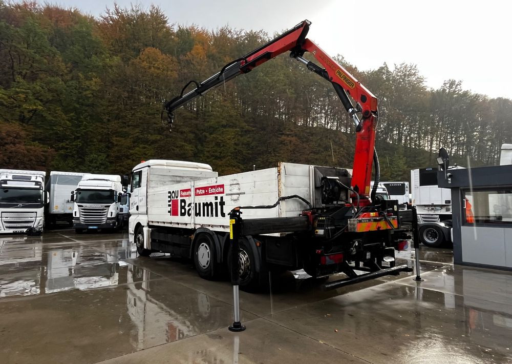 MAN TGX 26.440 // 2009 // Palfinger PK 12001EH Radio // Oś skrętna i podnoszona // - Vrachtwagen met open laadbak, Kraanwagen: afbeelding 4 MAN TGX 26.440 // 2009 // Palfinger PK 12001EH Radio // Oś skrętna i podnoszona // - Vrachtwagen met open laadbak, Kraanwagen: afbeelding 4