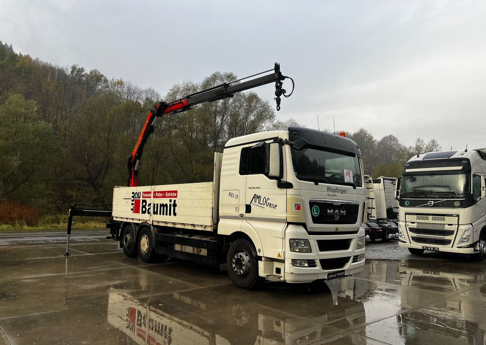 MAN TGX 26.440 // 2009 // Palfinger PK 12001EH Radio // Oś skrętna i podnoszona // - Vrachtwagen met open laadbak, Kraanwagen: afbeelding 3 MAN TGX 26.440 // 2009 // Palfinger PK 12001EH Radio // Oś skrętna i podnoszona // - Vrachtwagen met open laadbak, Kraanwagen: afbeelding 3
