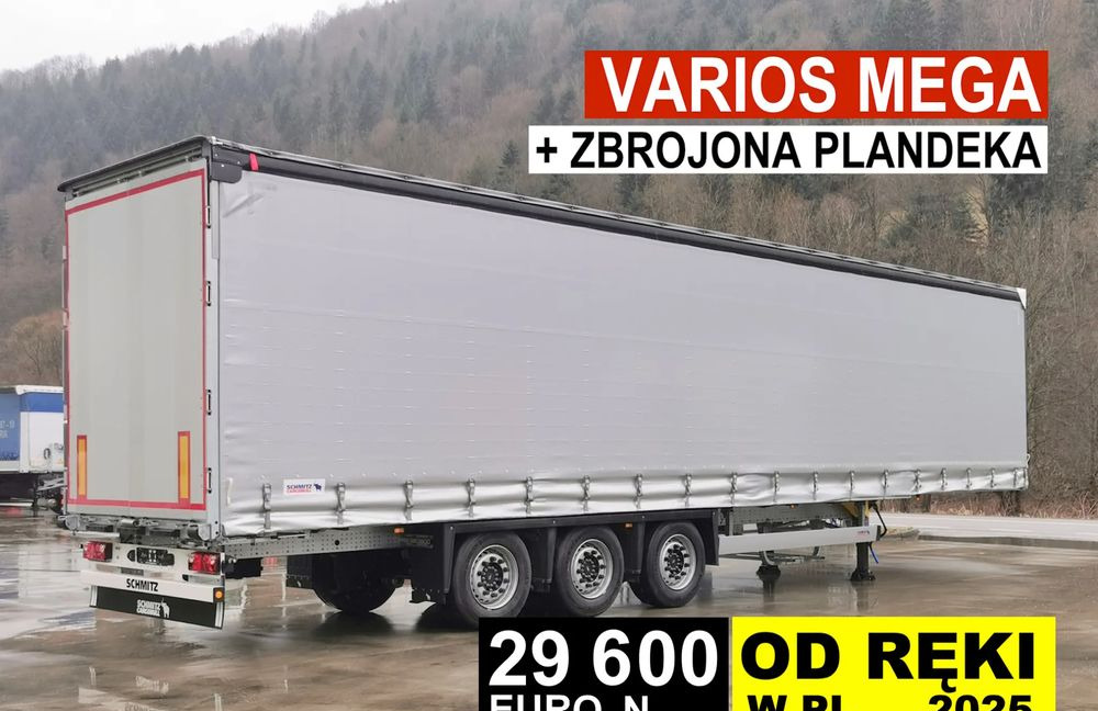 Schmitz Cargobull MEGA VARIOS - Schuifzeiloplegger: afbeelding 1 Schmitz Cargobull MEGA VARIOS - Schuifzeiloplegger: afbeelding 1