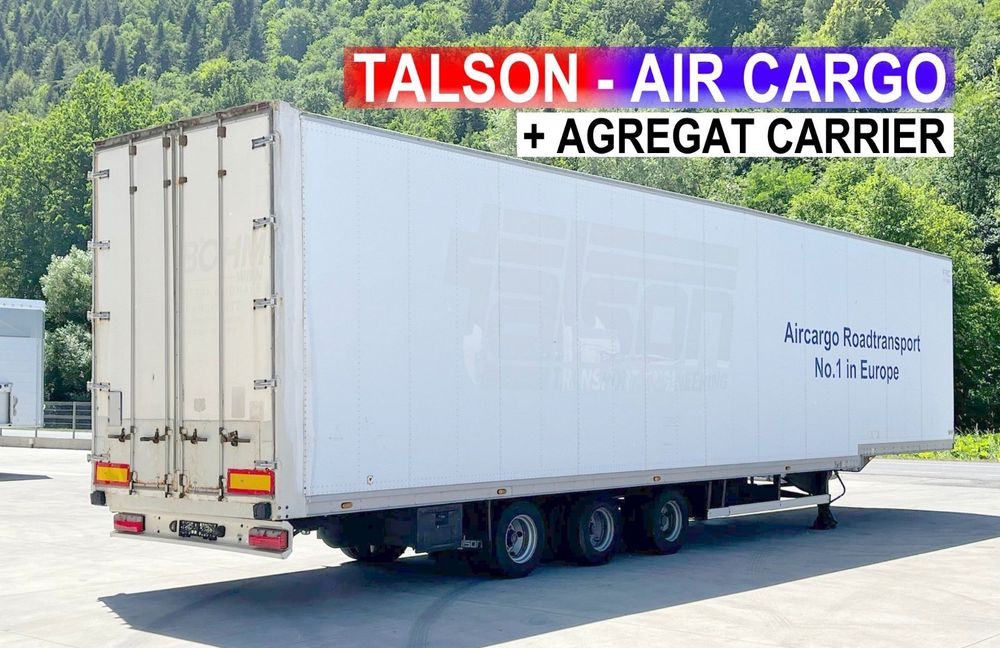 Talson Chłodnia Air Cargo // Carrier Maxima // 2006 Rok // Rolki // Przesyłki lotnicze // - Koelwagen oplegger: afbeelding 1 Talson Chłodnia Air Cargo // Carrier Maxima // 2006 Rok // Rolki // Przesyłki lotnicze // - Koelwagen oplegger: afbeelding 1