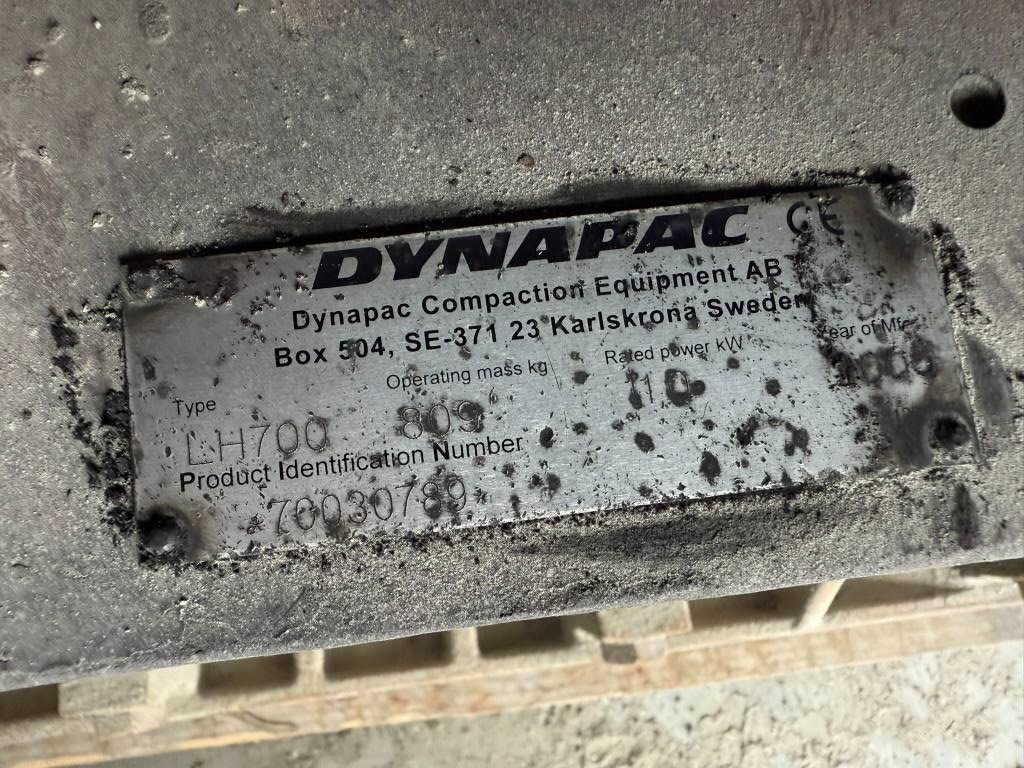 Dynapac LH 700 - Trilplaat: afbeelding 5 Dynapac LH 700 - Trilplaat: afbeelding 5