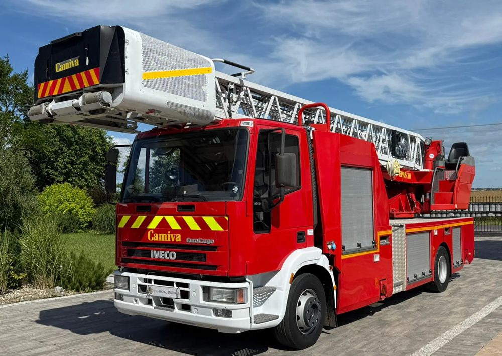 Brandweerwagen, Vrachtwagen hoogwerker Iveco Eurocargo 130E24: afbeelding 6