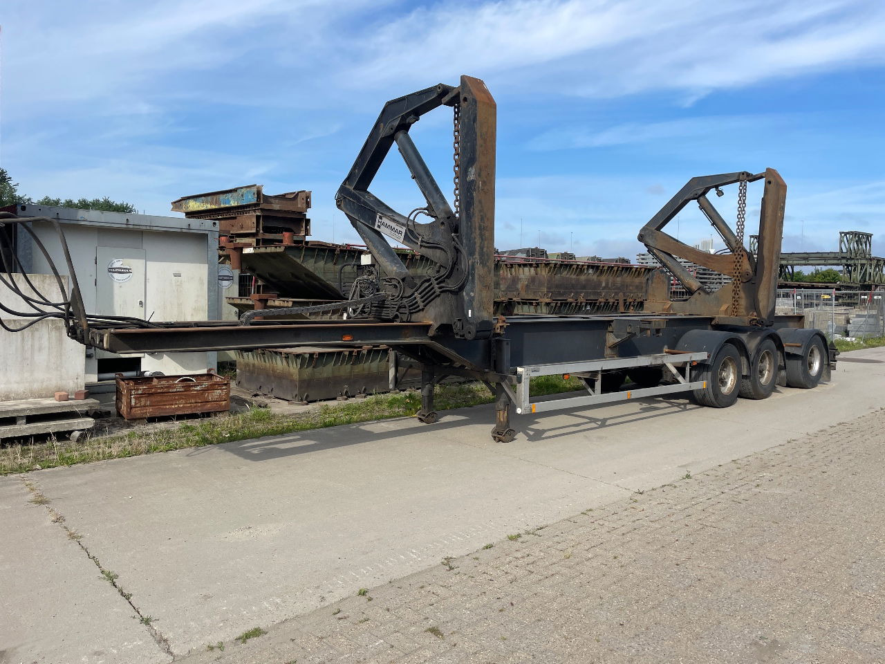 Hammar 160s - Containertransporter/ Wissellaadbak oplegger: afbeelding 1 Hammar 160s - Containertransporter/ Wissellaadbak oplegger: afbeelding 1