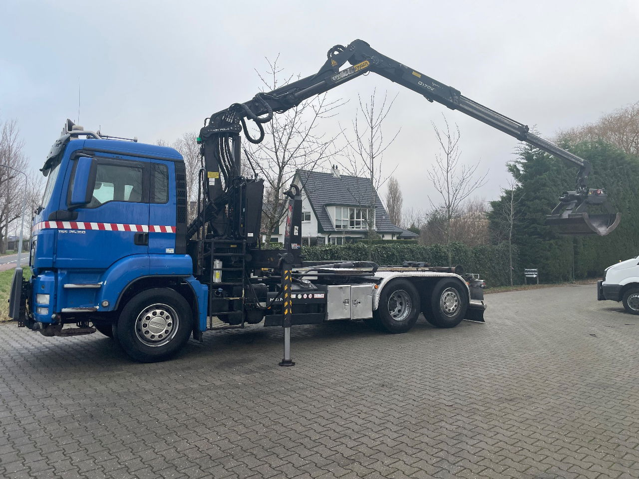 MAN TGS 26.360 with palfinger Z crane, remote controled crane - Containertransporter/ Wissellaadbak vrachtwagen, Kraanwagen: afbeelding 2 MAN TGS 26.360 with palfinger Z crane, remote controled crane - Containertransporter/ Wissellaadbak vrachtwagen, Kraanwagen: afbeelding 2