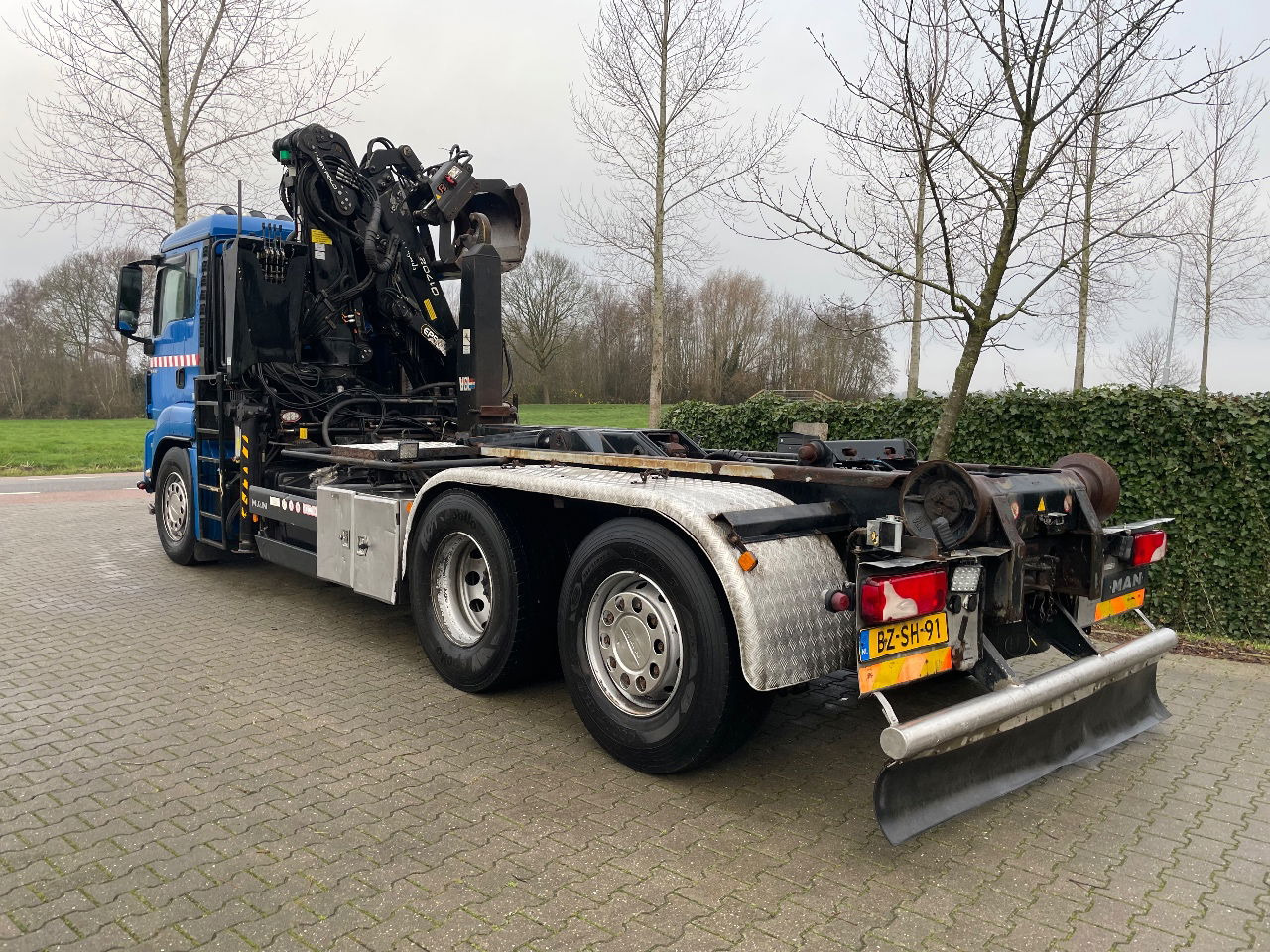 MAN TGS 26.360 with palfinger Z crane, remote controled crane - Containertransporter/ Wissellaadbak vrachtwagen, Kraanwagen: afbeelding 5 MAN TGS 26.360 with palfinger Z crane, remote controled crane - Containertransporter/ Wissellaadbak vrachtwagen, Kraanwagen: afbeelding 5