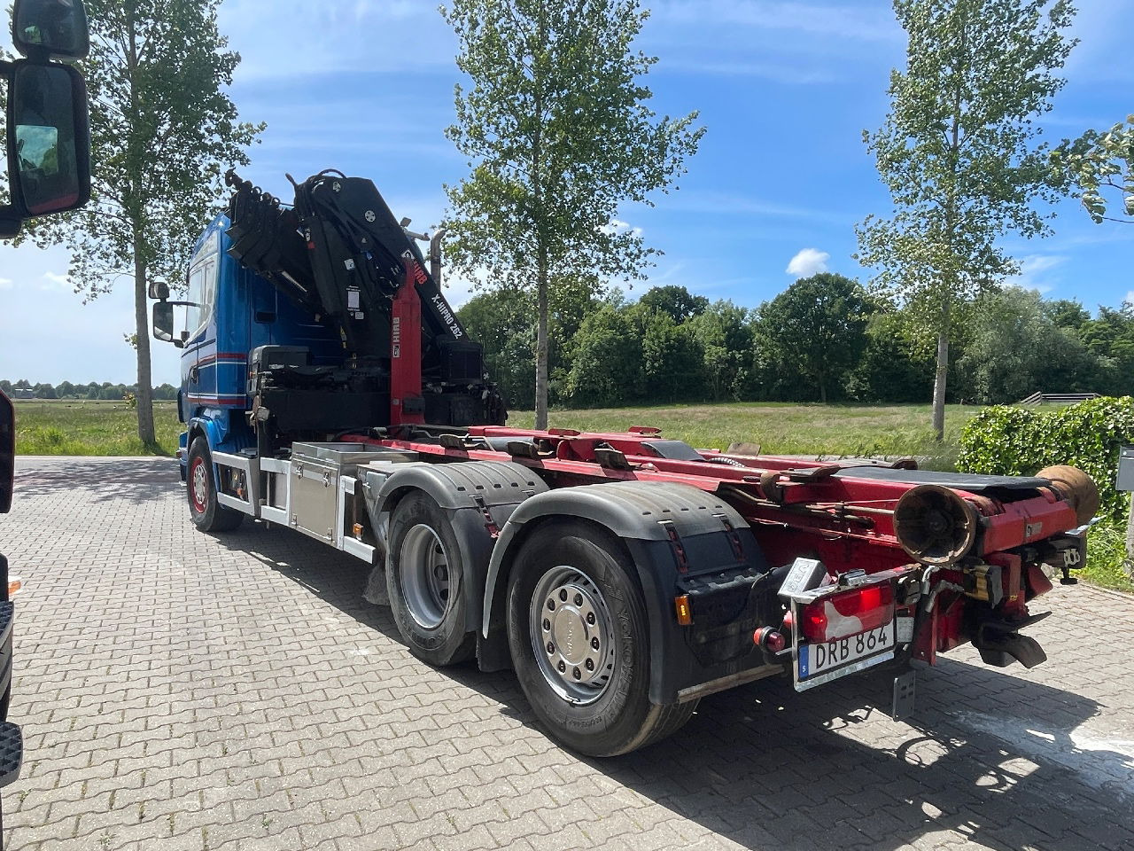 Scania R480 with hiab hookloader and hiab 262 EP5 with remote crane 2019 - Containertransporter/ Wissellaadbak vrachtwagen, Kraanwagen: afbeelding 3 Scania R480 with hiab hookloader and hiab 262 EP5 with remote crane 2019 - Containertransporter/ Wissellaadbak vrachtwagen, Kraanwagen: afbeelding 3