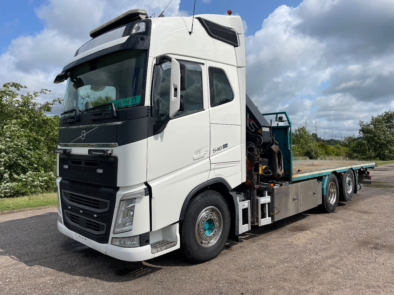 Volvo FH 13.540 FH 540 with hiab 477 e6 with remote - Kraanwagen: afbeelding 2 Volvo FH 13.540 FH 540 with hiab 477 e6 with remote - Kraanwagen: afbeelding 2