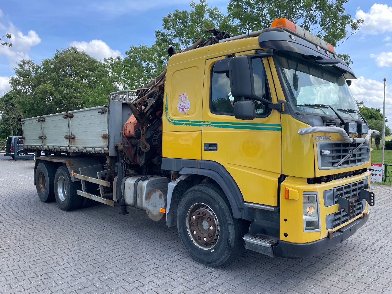 Volvo FM 12.380 .380 with Palfinger PK27000 with jib and tipper box - Kipper vrachtwagen, Kraanwagen: afbeelding 5 Volvo FM 12.380 .380 with Palfinger PK27000 with jib and tipper box - Kipper vrachtwagen, Kraanwagen: afbeelding 5