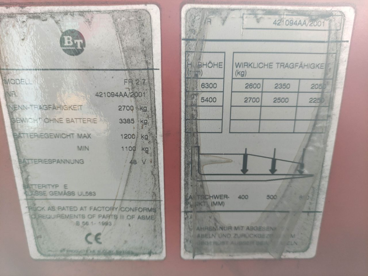 Reach truck BT FR2-7: afbeelding 6