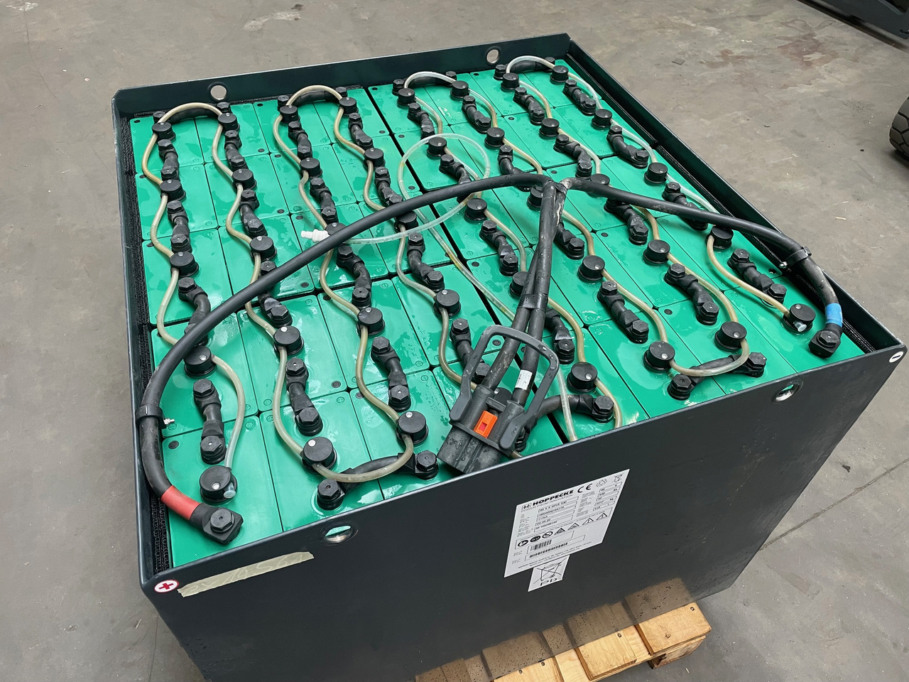 Hoppecke 80V 6 HPZS 930 - Batterij voor Intern transport: afbeelding 1 Hoppecke 80V 6 HPZS 930 - Batterij voor Intern transport: afbeelding 1
