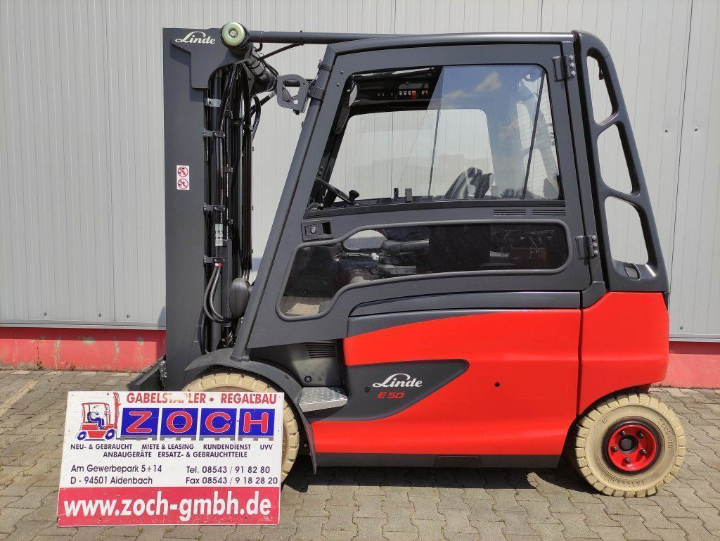 Linde E50HL-01-388 - Elektrische heftruck: afbeelding 1 Linde E50HL-01-388 - Elektrische heftruck: afbeelding 1