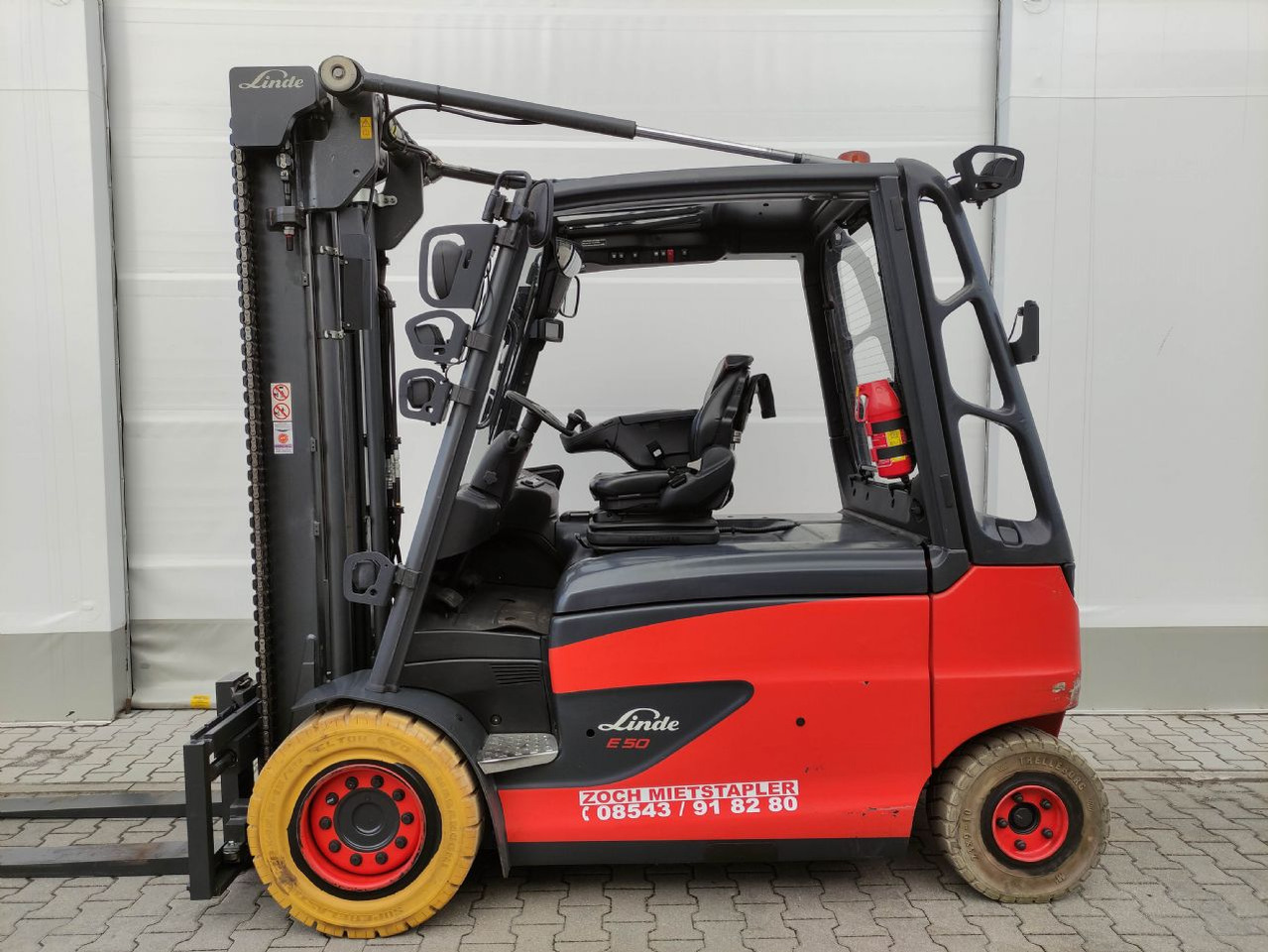 Linde E50HL-01-388 - Elektrische heftruck: afbeelding 1 Linde E50HL-01-388 - Elektrische heftruck: afbeelding 1