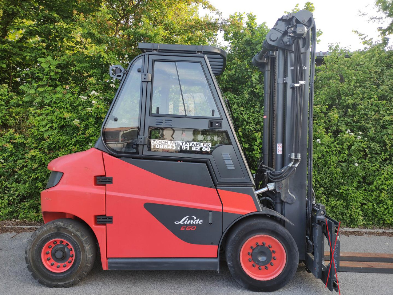 Linde E60-01-1279 - Elektrische heftruck: afbeelding 2 Linde E60-01-1279 - Elektrische heftruck: afbeelding 2