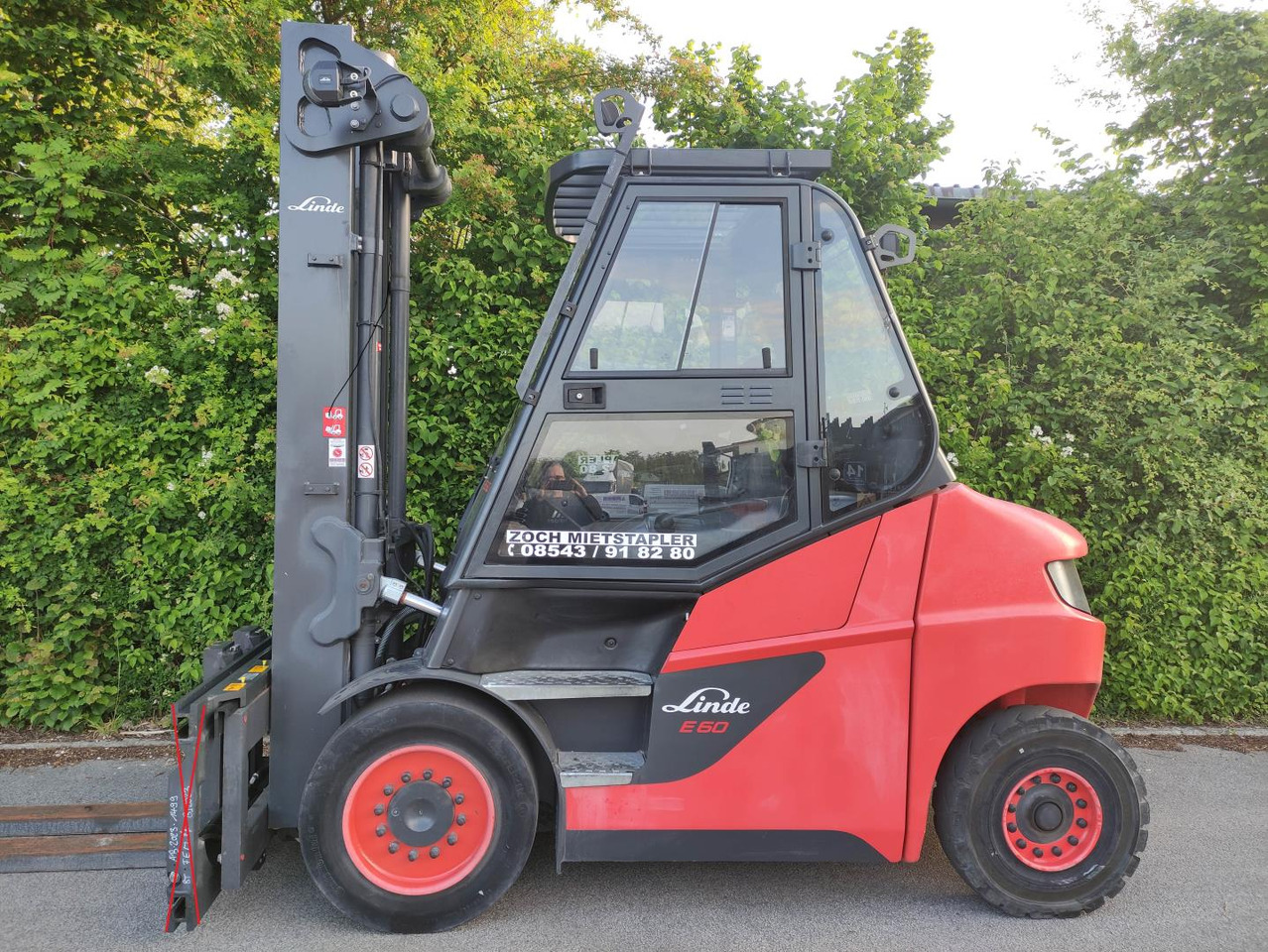 Linde E60-01-1279 - Elektrische heftruck: afbeelding 1 Linde E60-01-1279 - Elektrische heftruck: afbeelding 1