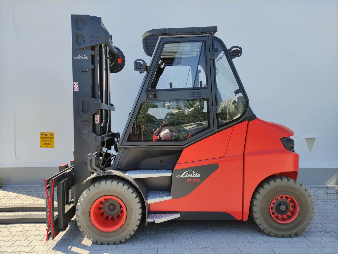 Linde E70-01-127 - Elektrische heftruck: afbeelding 1 Linde E70-01-127 - Elektrische heftruck: afbeelding 1