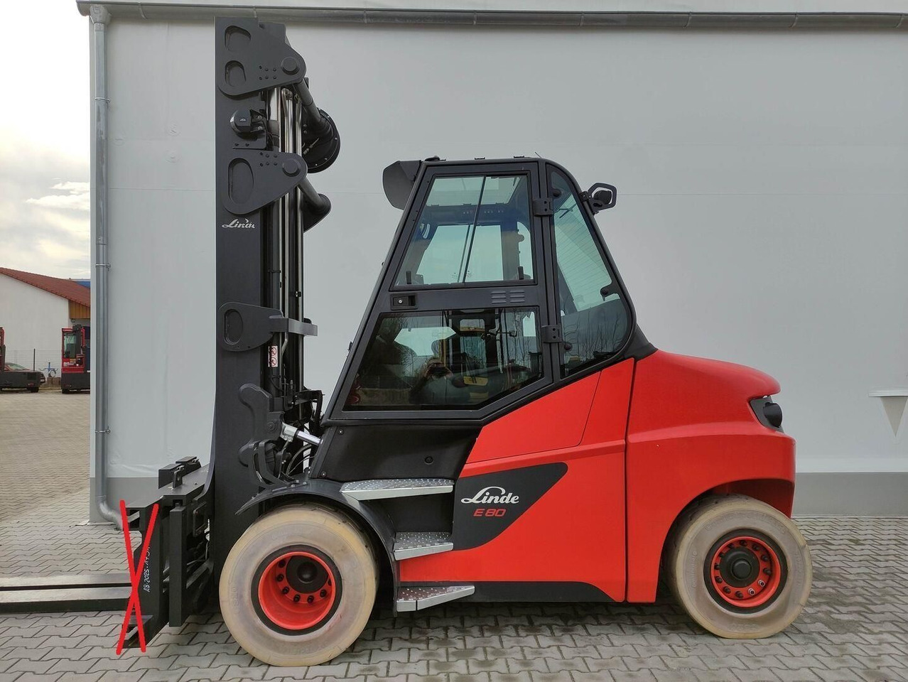 Linde E80-01/900 - Elektrische heftruck: afbeelding 1 Linde E80-01/900 - Elektrische heftruck: afbeelding 1