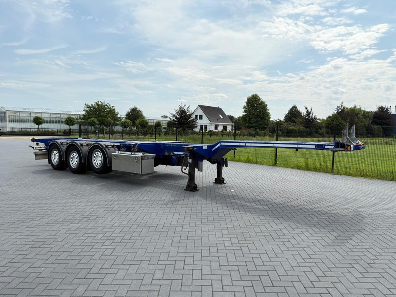 D-Tec FLEXITRAILER GESCOPEERD, 20, 40 FT, MULTI UITSCHUIFBAAR, 1 LIFTAS. - Containertransporter/ Wissellaadbak oplegger: afbeelding 1 D-Tec FLEXITRAILER GESCOPEERD, 20, 40 FT, MULTI UITSCHUIFBAAR, 1 LIFTAS. - Containertransporter/ Wissellaadbak oplegger: afbeelding 1
