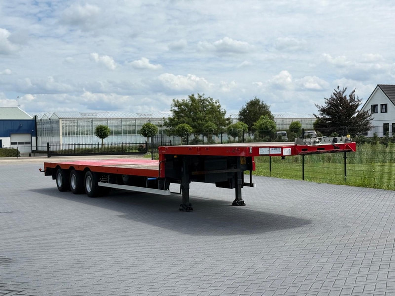 HRD UOPLYST DIEPLADER, 3 ASSEN, GOEDE STAAT, GOEDE BANDEN. - Dieplader oplegger: afbeelding 2 HRD UOPLYST DIEPLADER, 3 ASSEN, GOEDE STAAT, GOEDE BANDEN. - Dieplader oplegger: afbeelding 2