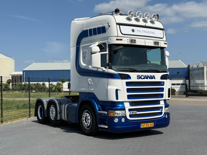 Scania R 500 A 6X2/4 STEERING PUSHER, MANUEL, RETARDER, LEATHER, TOP. - Trekker: afbeelding 1 Scania R 500 A 6X2/4 STEERING PUSHER, MANUEL, RETARDER, LEATHER, TOP. - Trekker: afbeelding 1