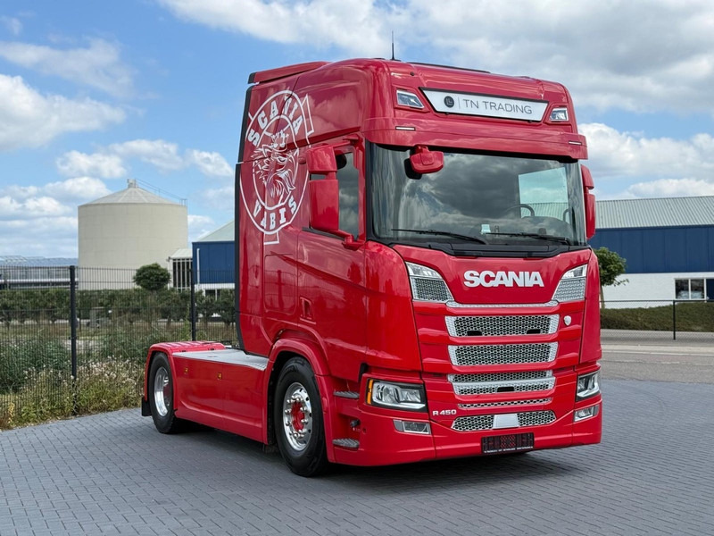 Scania R450 NGS VOLLUCHT, BANDEN VOORAS NIEUW, WEINIG KM, ALCOA, RETARDER. - Trekker: afbeelding 1 Scania R450 NGS VOLLUCHT, BANDEN VOORAS NIEUW, WEINIG KM, ALCOA, RETARDER. - Trekker: afbeelding 1