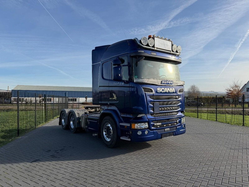 Scania R520 V8 6X4, BLAD/LUCHT, HYDRAULIEK, ALCOA. - Trekker: afbeelding 1 Scania R520 V8 6X4, BLAD/LUCHT, HYDRAULIEK, ALCOA. - Trekker: afbeelding 1