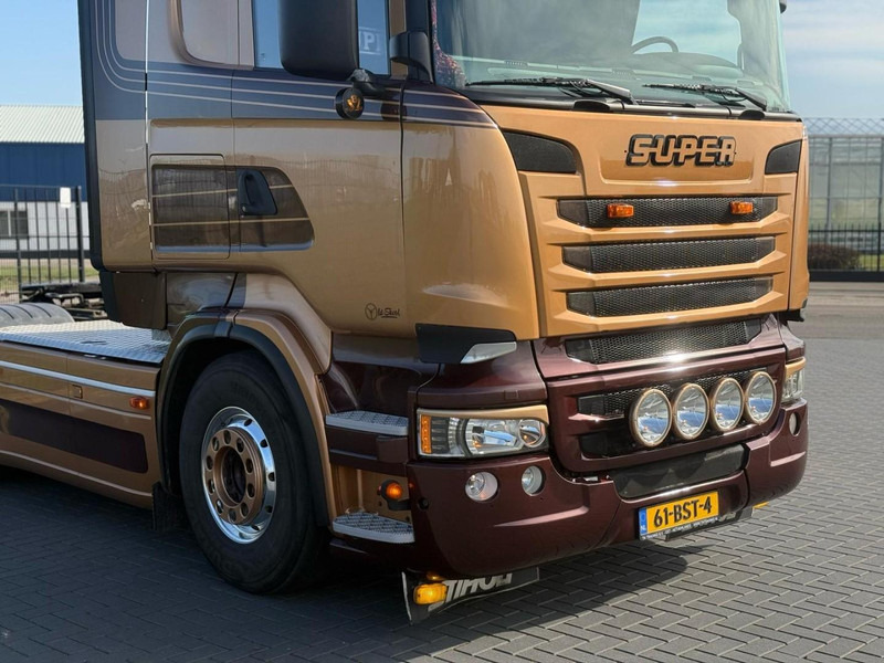 Scania R730 V8 V8, SHOWTRUCK VOLLUCHT, RETARDER, HYDRAULIEK, BOOGIE, ALU WIELEN, LEER. - Trekker: afbeelding 3 Scania R730 V8 V8, SHOWTRUCK VOLLUCHT, RETARDER, HYDRAULIEK, BOOGIE, ALU WIELEN, LEER. - Trekker: afbeelding 3