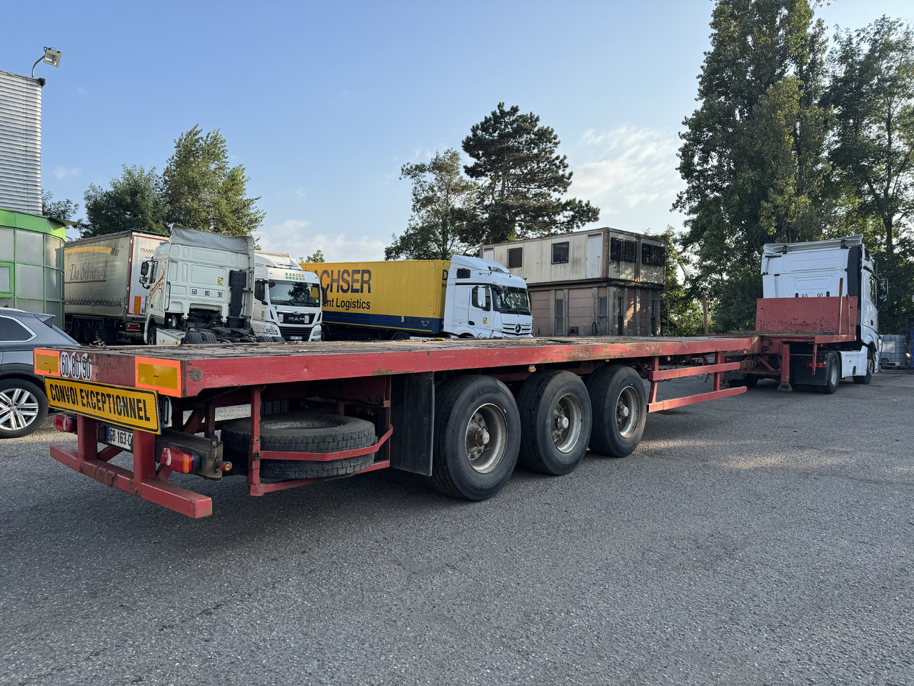 NOOTEBOOM Plateau extensible - Open bak met boorden oplegger: afbeelding 3 NOOTEBOOM Plateau extensible - Open bak met boorden oplegger: afbeelding 3