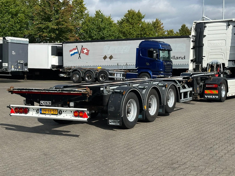 D-Tec Multi Container Chassis / Lift-As / 04-2026 Apk! - Containertransporter/ Wissellaadbak oplegger: afbeelding 1 D-Tec Multi Container Chassis / Lift-As / 04-2026 Apk! - Containertransporter/ Wissellaadbak oplegger: afbeelding 1