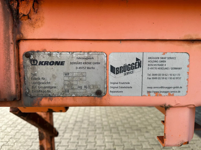 Krone BDF Schuifzeil/Dak Wissellaadbak - Zeecontainer: afbeelding 5 Krone BDF Schuifzeil/Dak Wissellaadbak - Zeecontainer: afbeelding 5